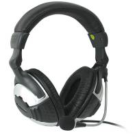 Наушники Defender Gryphon HN-868 (полноразмерные закрытые, микрофон, 3m, регулятор, black-silver)