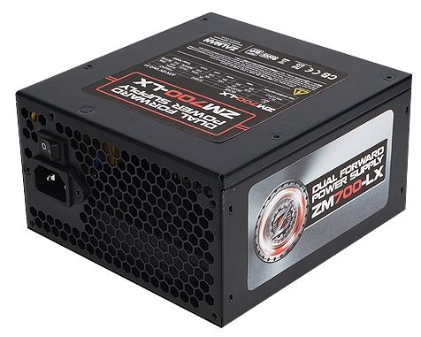 Блок питания ZALMAN 700W (ZM700-LX, 140mm, 80+, 20+4+4+4pin, 4*PCI-E 6+2pin, 6*SATA, 5*HDD, 1*FDD) RTL