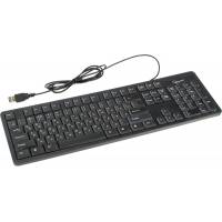 Клавиатура Gembird KB-8340U-BL (USB, компактная, ножничный механизм клавиш, black)