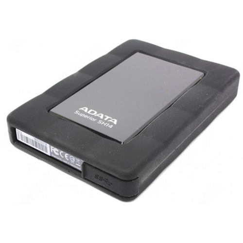 Внешний HDD 2,5" 500Gb ADATA (ASH14-500GU3-CBK, USB 3.0, black)