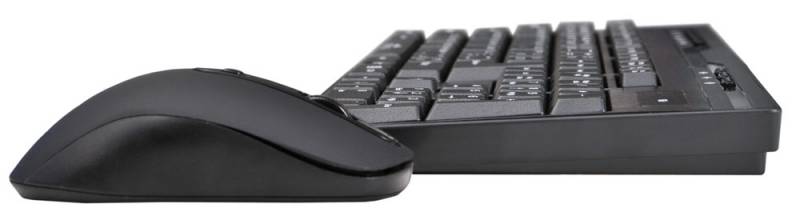 Клавиатура+мышь беспроводные Oklick 280M (black)