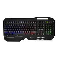 Клавиатура QUMO Deathmatch K48 (USB, регилируемая радужная подсветка символов, игровая, black)