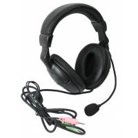 Наушники Defender Orpheus HN-898 (полноразмерные закрытые, с микрофоном, 3m, регулятор, black)