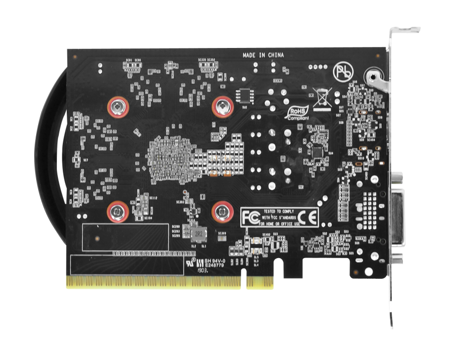 Видеокарта Palit GF GTX1650 STORMX OC 4Gb (128bit, GDDR5, DVI+HDMI) RTL