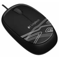 Мышь Logitech M105 (USB, optical, 1000dpi, black)