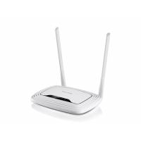 Роутер TP-LINK TL-WR842N (300Mbps, 2.4GHz, 4 ports, 100Mbps, 2 внешние несъёмные антенны 5dBi, USB, USB Printer/FTP Server/3G/4G, white)