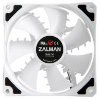 Вентилятор ZALMAN ZM-SF2 (92x92x25mm, sleeve, sharks fin blade, 1000-2000rpm, 18-23dBa, 3pin, white) RTL
