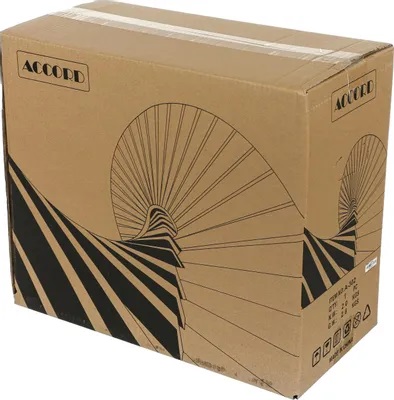 Корпус ACCORD A-302 (без БП, ATX, USB3.0, 1x Fan, black)