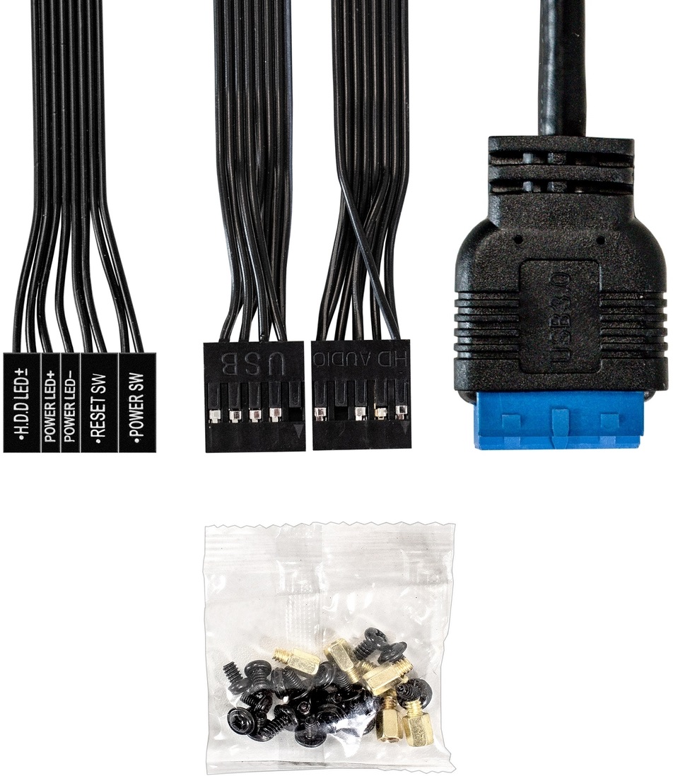 Корпус ExeGate BAA-408U (400W, mATX, USB3.0, no Fan, black)