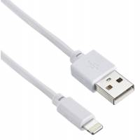 Кабель USB 2.0 Am - Lightning 1.2m (1084558, 2A, white) Digma