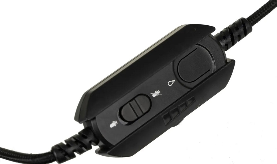 Наушники A4Tech Bloody G350 (полноразмерные закрытые, подключение по USB, с микрофоном, регулятор, RGB подсветка, игровые, виртуальный объёмный звук 7.1, 2m, black)