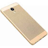 Чехол клип-кейс 50977 (для Meizu M5 Note, silicone, gold)