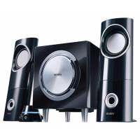 Колонки Sven MS-103 (black, 2x2.5W, Subwoofer 5W, проводной ПДУ с подключением гарнитуры)