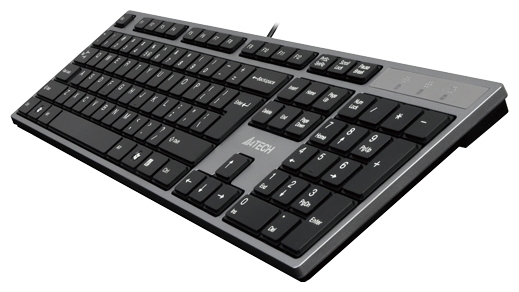 Клавиатура A4Tech KD-300 (USB, silver-grey)