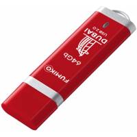 Флеш накопитель USB 2.0 64Gb FUMIKO DUBAI (FDI-15, red)