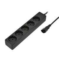 Сетевой удлинитель Sven Special Base (5 розеток, 1.8 метра, для ИБП, black)