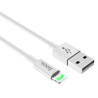Кабель USB 2.0 Am - Lightning 1.0m (X43, 2.4A, быстрая зарядка, white) hoco