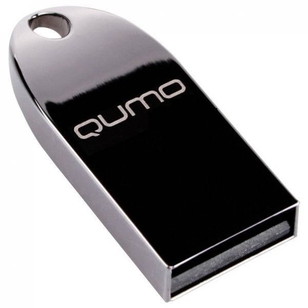 Флеш накопитель USB 2.0 32Gb QUMO MetalDrive (QM32GUD-Metal, dark)