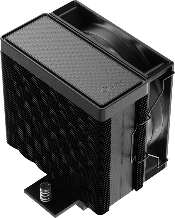 Вентилятор Ocypus Gamma A40 BK (1150/1151/1155/1156/1200/1700/1851/AM4/AM5, 100mm, Al, 600-2400rpm, <30dBa, 4 тепловые трубки, DTH, 4pin, PWM, 130W, black) RTL