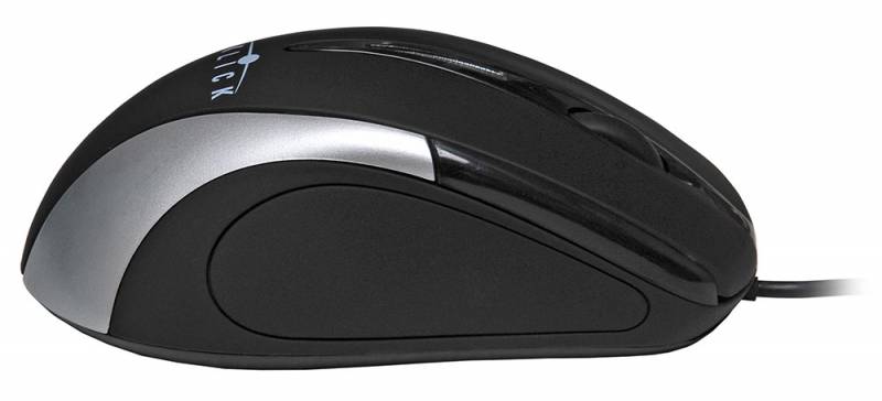 Мышь Oklick 235M (USB, optical, 800dpi, 1.5m, black-silver)