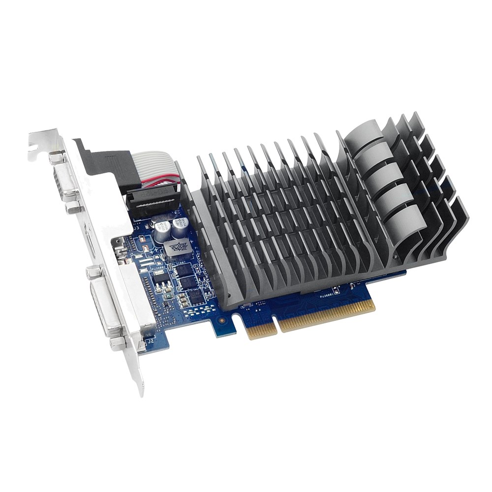 Видеокарта ASUS GF GT710 1Gb (710-1-SL, 64bit, DDR3, DVI+HDMI+CRT) RTL