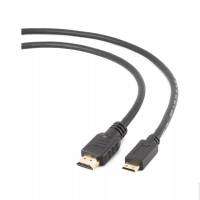 Кабель HDMIm-MiniHDMIm 3.0m (CC-HDMIC-10, ver.1.3, с позолоченными контактами, экранированный, black) Cablexpert