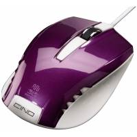 Мышь Hama Cino (USB, optical, 800dpi, white-purple)