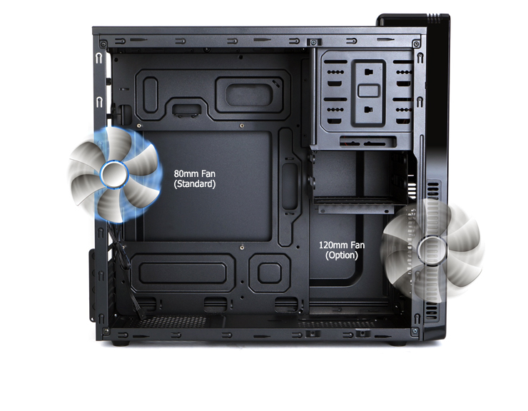 Корпус ZALMAN A1 (без БП, mATX, USB3.0, black)
