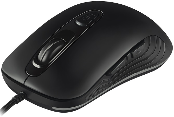 Мышь Sven RX-G820 (USB, optical, 4800dpi, игровая, RGB подсветка, программируемая, soft-touch, 1.8m, black)