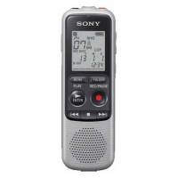 Цифровой диктофон Sony ICD-BX140 (4G, до 65 ч. Записи, до 45 ч. работы от батареи, монохромный дисплей, динамик, 2ААА, silver)