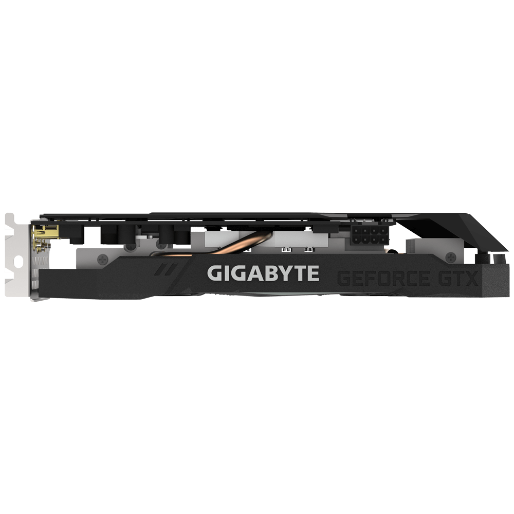 Видеокарта Gigabyte GF GTX1660 OC 6Gb (GV-N1660OC-6GD, 192bit, GDDR5, HDMI+3xDP) RTL