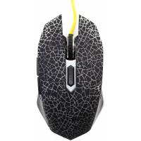 Мышь QUMO Solaris M10 (USB, optical, 2200dpi, игровая, 7 цветов подсветки, soft-touch, 1.5m, коврик, black)