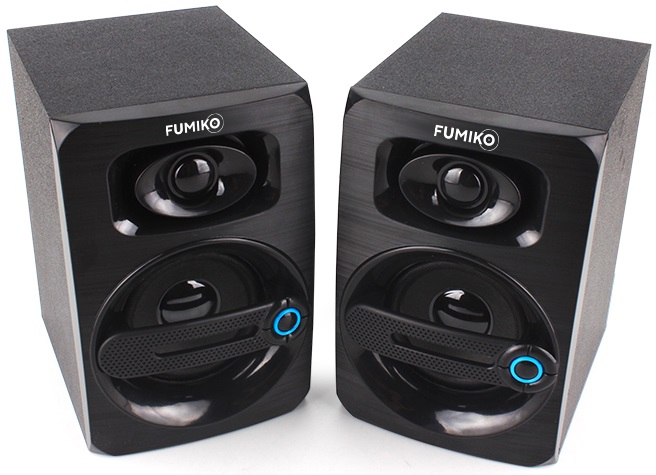 Колонки FUMIKO BALLAD (6W, USB, black)