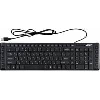 Клавиатура Acer OKW010 (ZL.KBDEE.002) (USB, мультимедийная, 1.45m, black)