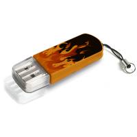 Флеш накопитель USB 2.0 8Gb Verbatim Store n Go Mini Elements Edition (98158, fire)
