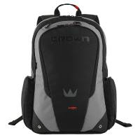 Сумка для ноутбука Crown Vigorous Series (CMBPV-115BGY, 15,6", рюкзак, black-grey)