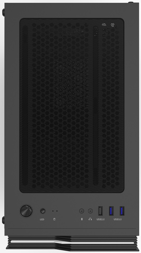Корпус ZALMAN T4 PLUS (без БП, mATX, USB3.0, 1x ARGB Fan, black)