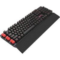 Клавиатура Redragon YAKSA K505 (USB, игровая, 7 цветов подсветки символов, подставка под запястья, black)