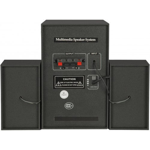 Колонки Defender V6 (2x2W, Subwoofer 4W, black)