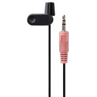 Микрофон Hama (00139901, с прищепкой, 2m, black)