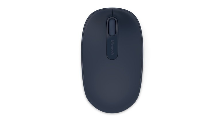 Мышь беспроводная Microsoft Mobile 1850 (U7Z-00014, optical, AA, dark blue)