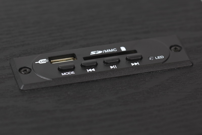Колонки SmartBuy SPARTA SBA-200 (12W, SD, USB, FM, MP3, WMA, black)