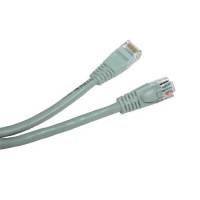Кабель Patchcord литой 5E 0.5m (grey) BaseLevel