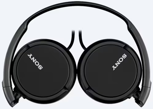 Наушники Sony MDR-ZX110AP (накладные закрытые, для мобильных устройств, с микрофоном, black)