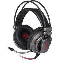 Наушники Redragon BERSERK PRO (полноразмерные закрытые, подключение по USB, c микрофоном, игровые, 2m, silver)