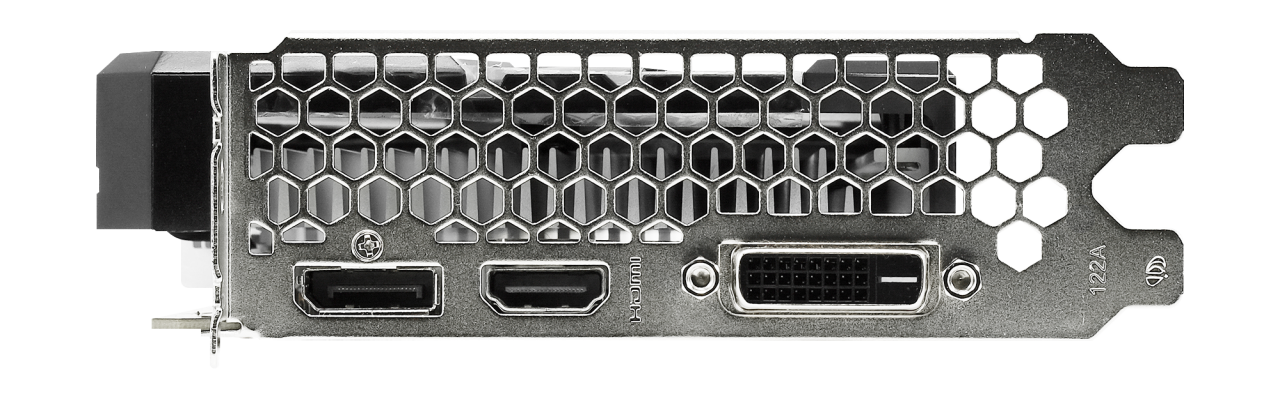 Видеокарта Palit GF GTX1650 STORMX OC 4Gb (128bit, GDDR6, DVI+HDMI+DP) RTL