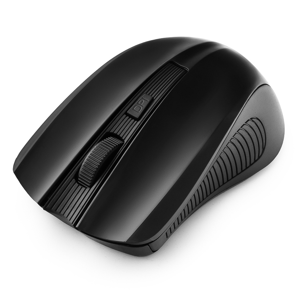 Мышь беспроводная Гарнизон GMW-405 (optical, 1600dpi, 2xAAA, black)