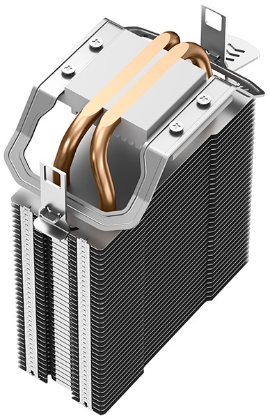 Вентилятор DEEPCOOL GAMMAXX AG200 (1150/1151/1155/1156/1200/1700/AM4/AM5, 92mm, Al, Hydro, 500-3050rpm, <31dBa, 2 тепловые трубки, DTH, 4pin, PWM, 100W) RTL