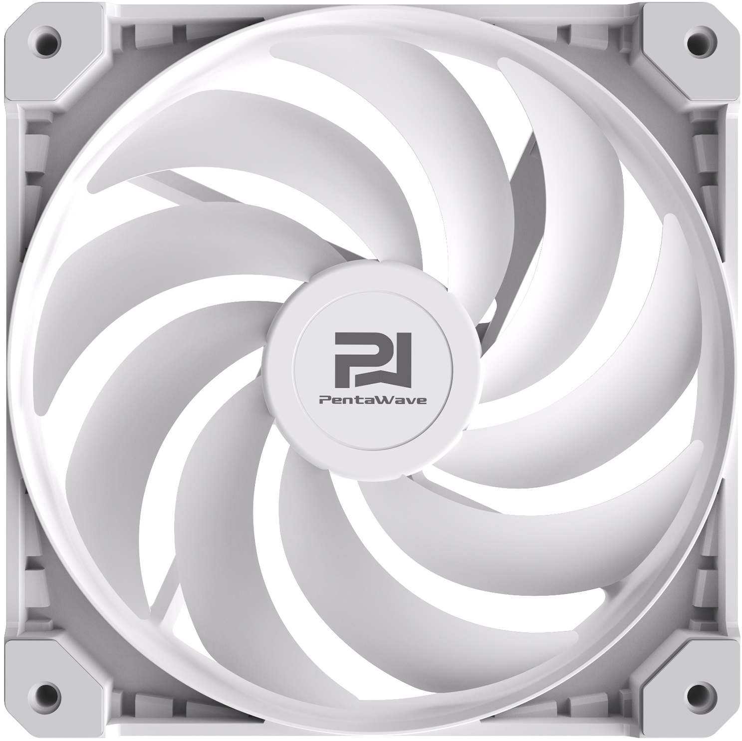 Вентилятор PentaWave PF-S14W PWM (140x140x25mm, MHDB, 600-1500rpm, <29dBa, 4pin, PWM, white) RTL