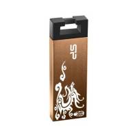 Флеш накопитель USB 2.0 8Gb Silicon Power Touch 836, Бронза